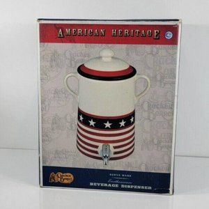 Brand New Cracker Barrel Americana Heritage Dispenser.